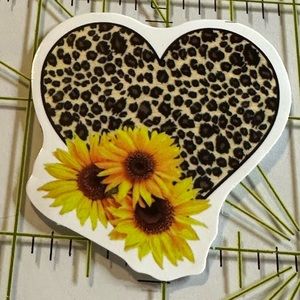 •Brand New• Sunflower Aesthetic Waterproof Sticker